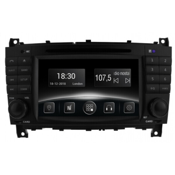 

Штатная магнитола Gazer CM5007-W203 Mercedes C (W203) (2004-2007)