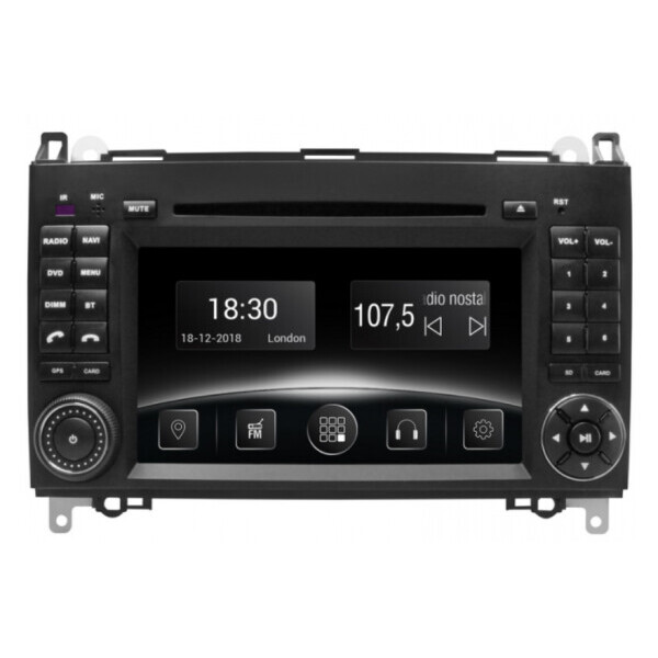 

Штатная магнитола Gazer CM5007-W169 Mercedes A. B. Vito. Viano. Sp rinter (2003-2012)
