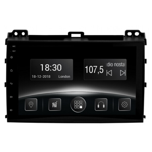 

Штатная магнитола Gazer CM5509-TYT Toyota Prado (J120) (2002-2009)