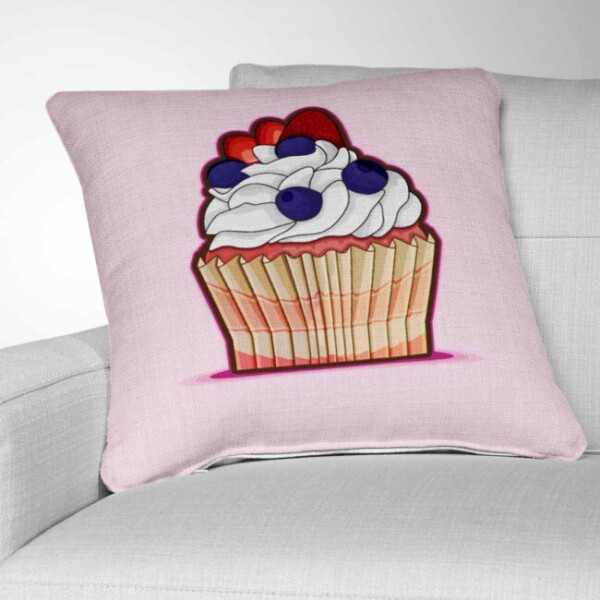 

Подушка декоративная с рисунком Cupcake 4 45х45 см (pod00048)