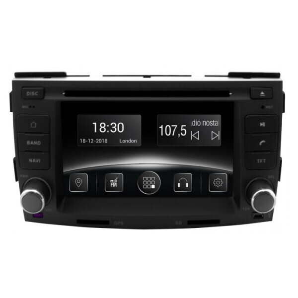 

Штатная магнитола Gazer CM5006-NF Hyundai Sonata (NF) (2009-2010)