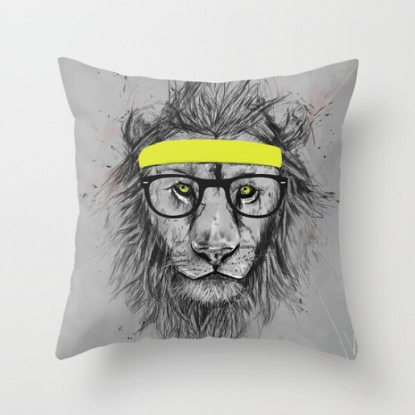 

Подушка декоративная с рисунком hipster lion 45х45 см (pod00055)