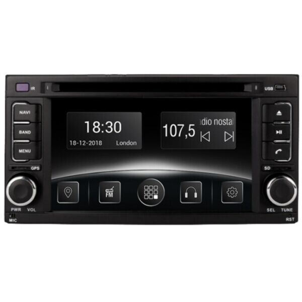 

Штатная магнитола Gazer CM5007-S12 Subaru Forester (S12) 2007-2012