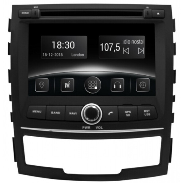

Штатная магнитола Gazer CM5007-CK SsangYong Korando (CK) (2010-2013)