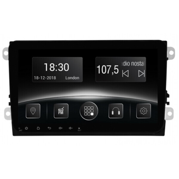 

Штатная магнитола Gazer CM5509-T5 VW/Skoda/Seat (2008-2016)