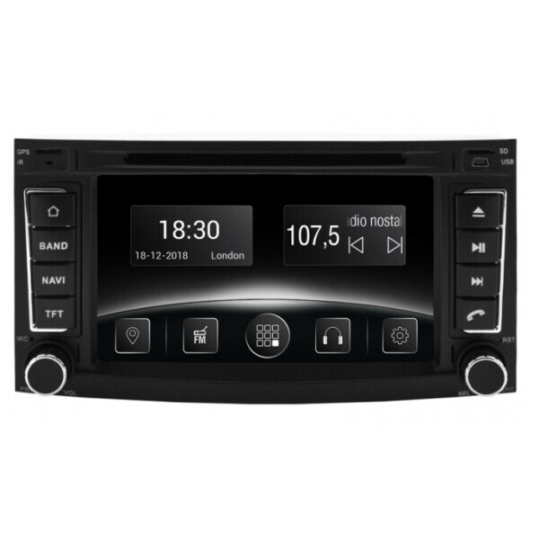 

Штатная магнитола Gazer CM5007-7L VW Touareg (7L) (2002-2010)