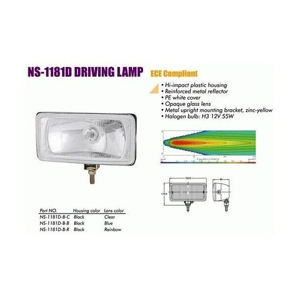 

Фары дополнительные Sirius NS-1181 D-B-C