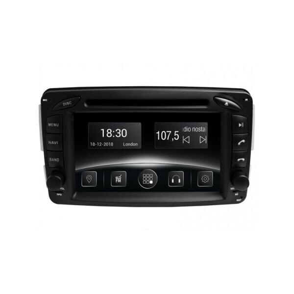 

Штатная магнитола Gazer CM6007-W163 Mercedes E. CLK. ML. G (1998-2006)