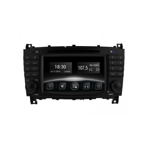

Штатная магнитола Gazer CM6007-W203 Mercedes C (W203). 2004-2007