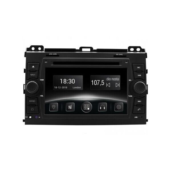 

Штатная магнитола Gazer CM6007-TYT Toyota Prado (J120) 2002-2009