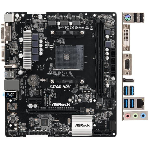 

ASRock X370M-HDV Socket AM4