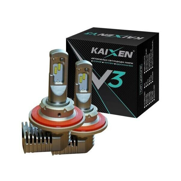 

Светодиодные автолампы Kaixen V3 H13 6000K 40W