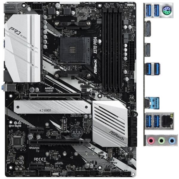 

Материнская плата ASRock X570 Pro4 Socket AM4