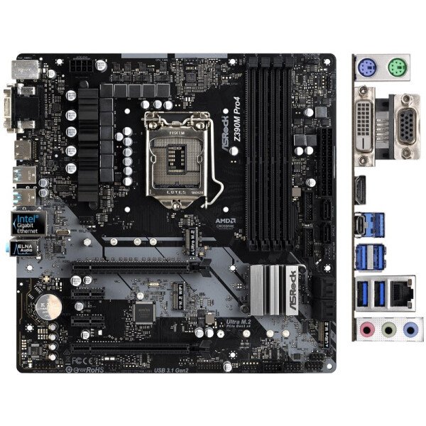 

ASRock Z390M Pro4 Socket 1151