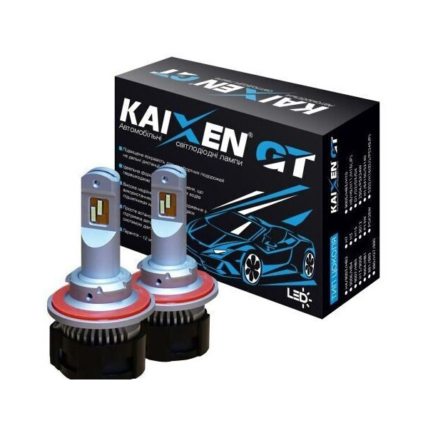 

Светодиодные автолампы Kaixen GT H13 6000K 50W