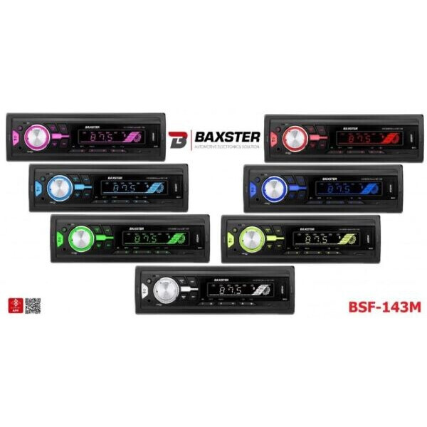 

Автомагнитола Baxster BSF-143 BT Multicolor