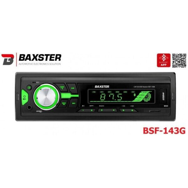 

Автомагнитола Baxster BSF-143 BT green