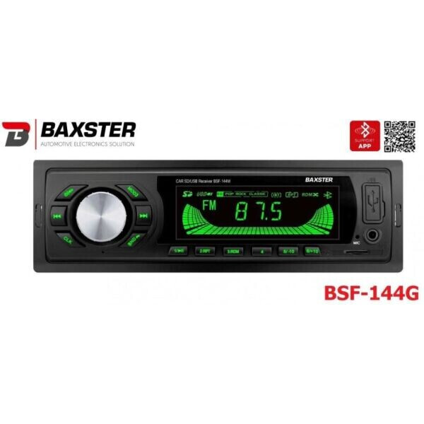 

Автомагнитола Baxster BSF-144 BT green