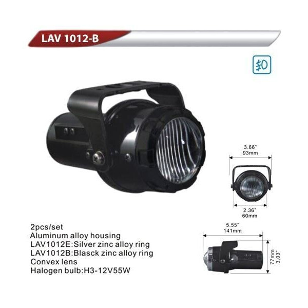 

Фара дополнительная Dlaa 1012B-W
