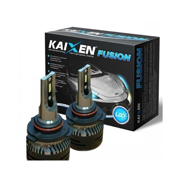 

Светодиодные автолампы Kaixen Fusion HB4(9006) 6000K 35W