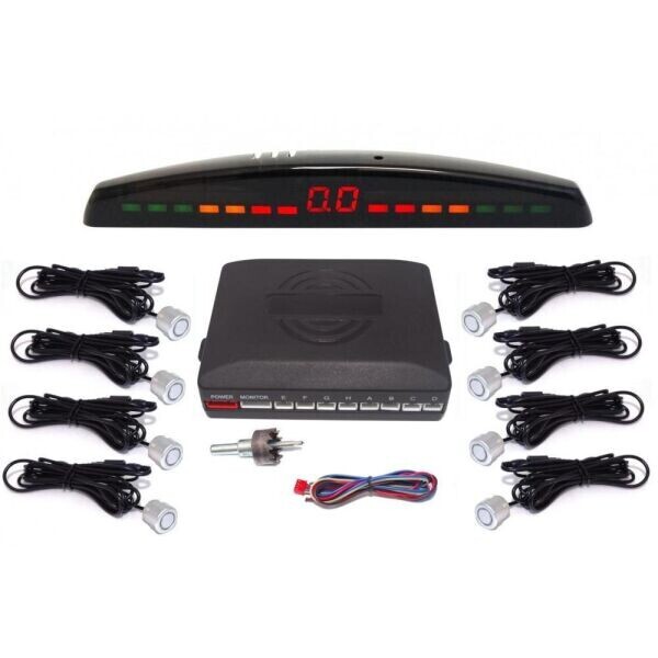 

Парктроник Baxster PS-818-09 серебро