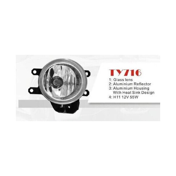 

Противотуманные фары Dlaa TY-716-W Toyota