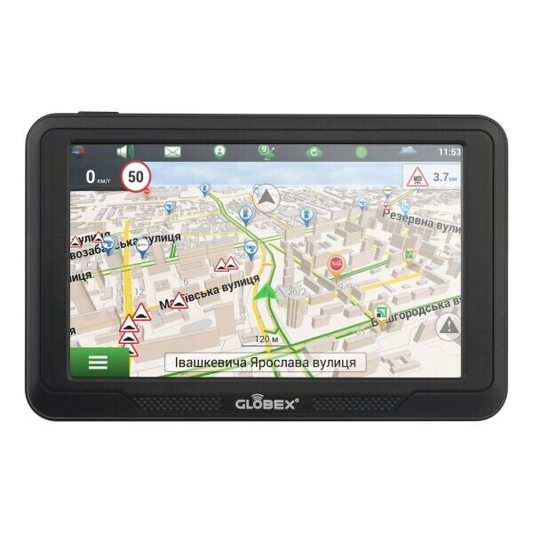 

Магнитный GPS навигатор Globex GE516 NavLux