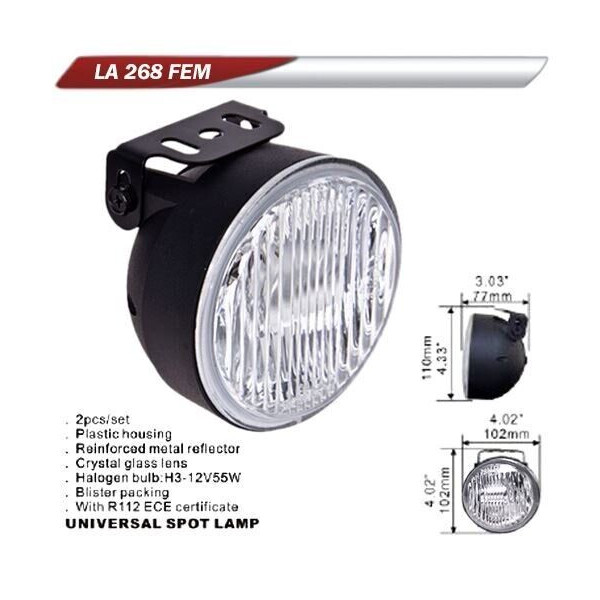 

Фара дополнительная Dlaa 268FEM-W
