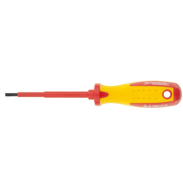 

Отвертка диэлектрическая Matrix PH0 75мм CrMo из 2-х комп. рукояткой Insulated 1000V