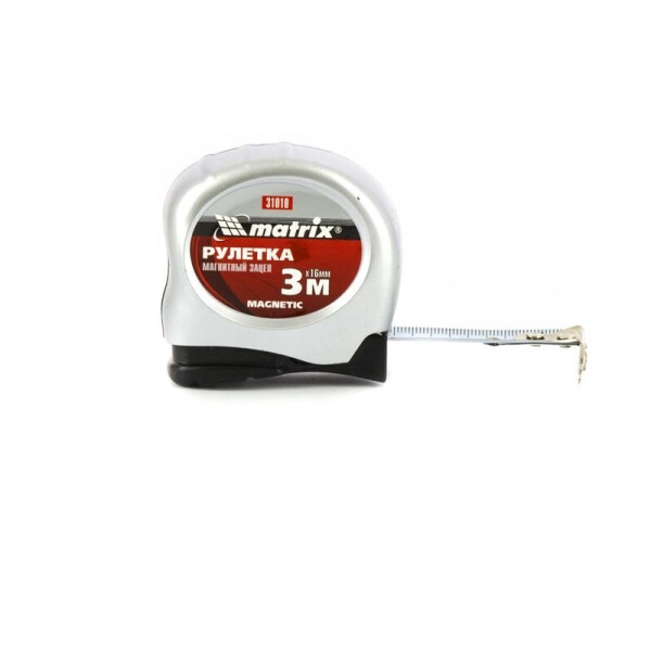 

Рулетка Matrix Magnetic 3м 16мм з магнітним зачепом