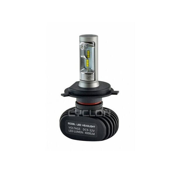 

Светодиодная лампа Cyclone LED H4 H / L 5000K 4000Lm type 9A