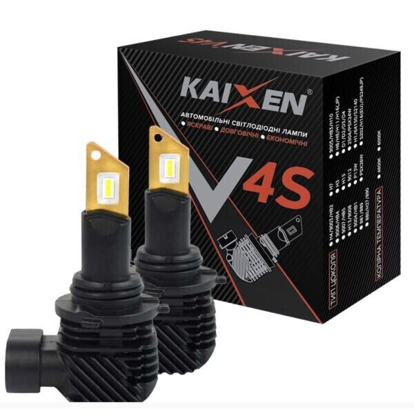 

Светодиодные автолампы Kaixen V4S HB4(9006) 6000K 20W