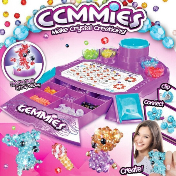 

Развивающий Набор для Творчества и Создания 3D Фигурок Кристаллы Ccmmies Gemmies Джеммис