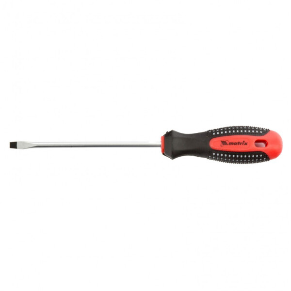 

Отвертка Matrix Fusion SL4 100мм CrV с 3-х комп. рукояткой Antislip
