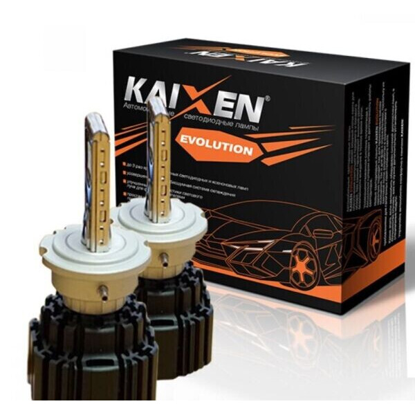 

Светодиодные автолампы Kaixen EVO D-SERIES (D1S/D2S/D3S/D4S) 6000K 50W