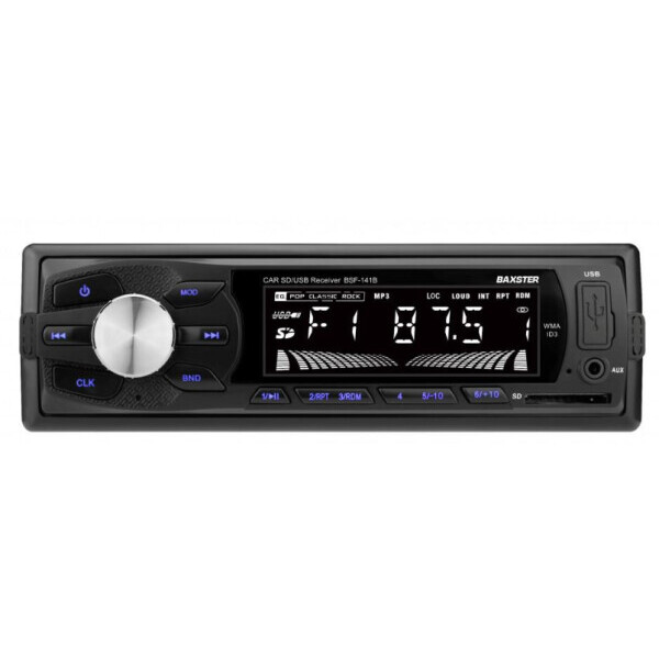 

Автомагнитола Baxster BSF-141 blue