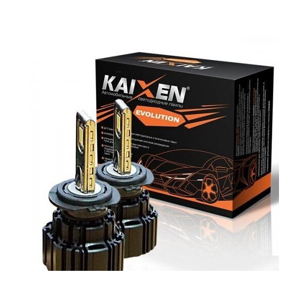 

Светодиодные автолампы Kaixen EVO H7 6000K 50W