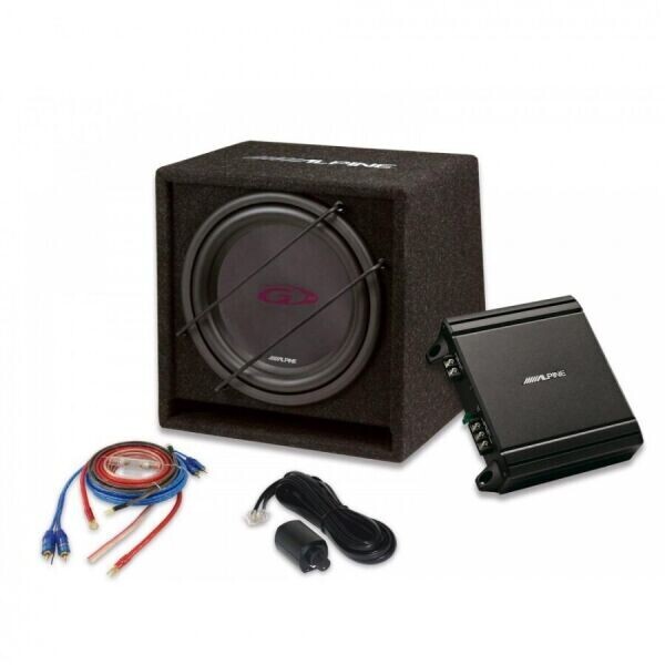 

Комплект сабвуфер + усилитель Alpine SBG-30KIT