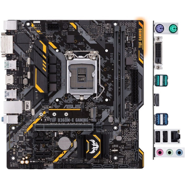 

Материнская плата Asus TUF B360M-E Gaming Socket 1151