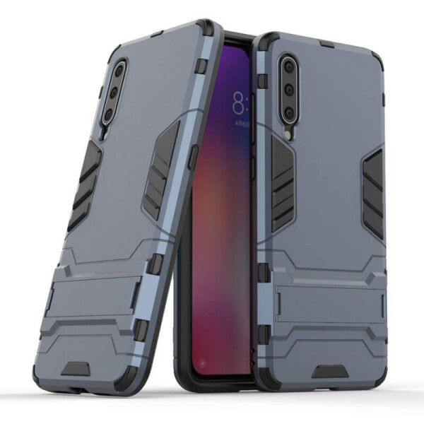

Противоударный Чехол Накладка с Подставкой Epik Transformer для Xiaomi Mi 9 SE Двухслойная конструкция Ударопрочный Поликарбонат