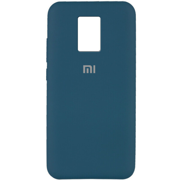 

Противоударный Чехол накладка Epik Silicone Cover Full Protective NEW AA Series для Xiaomi Redmi Note 9s / Note 9 Pro / Note 9 Pro Max Синий / Cosmos Blue