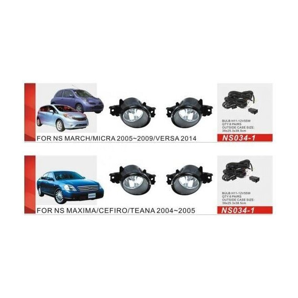 

Противотуманные фары Dlaa NS-034-LED-1 Nissan