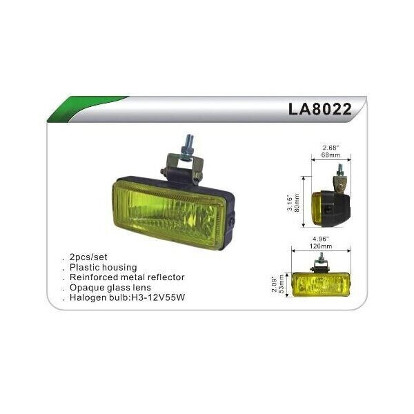 

Фара дополнительная Dlaa 8022-W