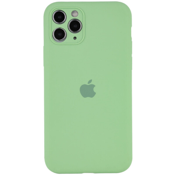 

Чехол Противоударная накладка Epik Silicone Case Full Camera NEW AA Series для Apple iPhone 11 Pro (5.8") Мятный / Mint