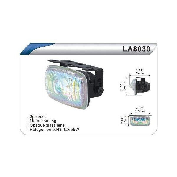 

Фара дополнительная Dlaa 8030-BL