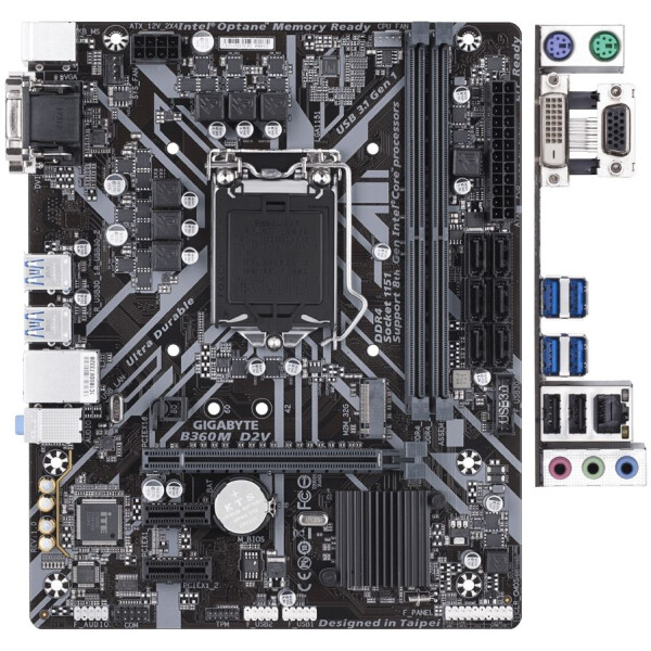 

Gigabyte B360M D2V Socket 1151