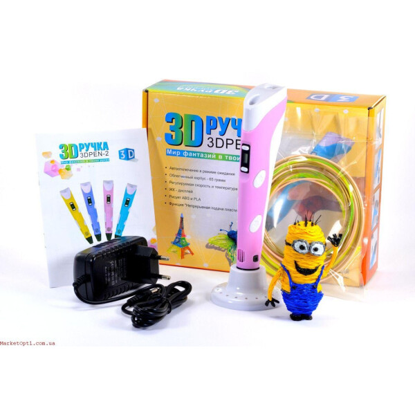 

3D ручка c LCD дисплеем Pen 2 3Д принтер для рисования