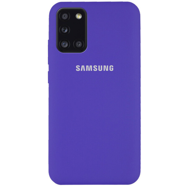 

Противоударный Защитный Чехол - Накладка Epik Silicone Cover Full Protective AA для Samsung Galaxy A31 Силиконовый Термопоулиретан с Микрофиброй / Фиолетовый / Purple