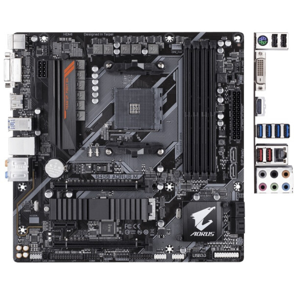 

Материнская плата Gigabyte B450 Aorus M Socket AM4