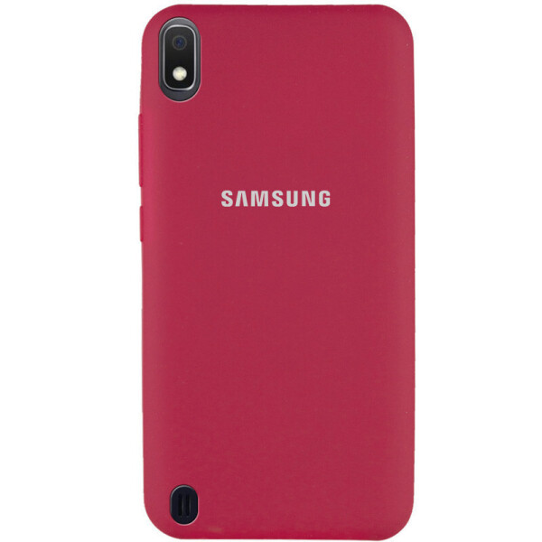 

Противоударный Защитный Чехол - Накладка Epik Silicone Cover Full Protective AA для Samsung Galaxy A10 (A105F) Силиконовый Термопоулиретан с Микрофиброй / Красный / Rose Red
